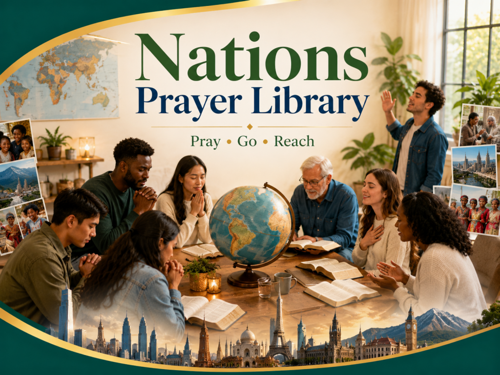 Prayer for nations, revival, cities, regions, missions, and global intercession